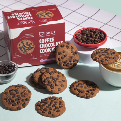 Coffee Chocolate Cookie Box