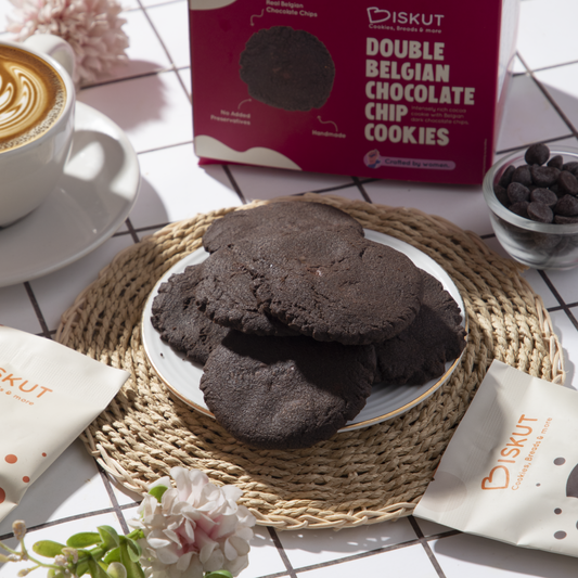 Double Belgian Chocolate Chip Cookie