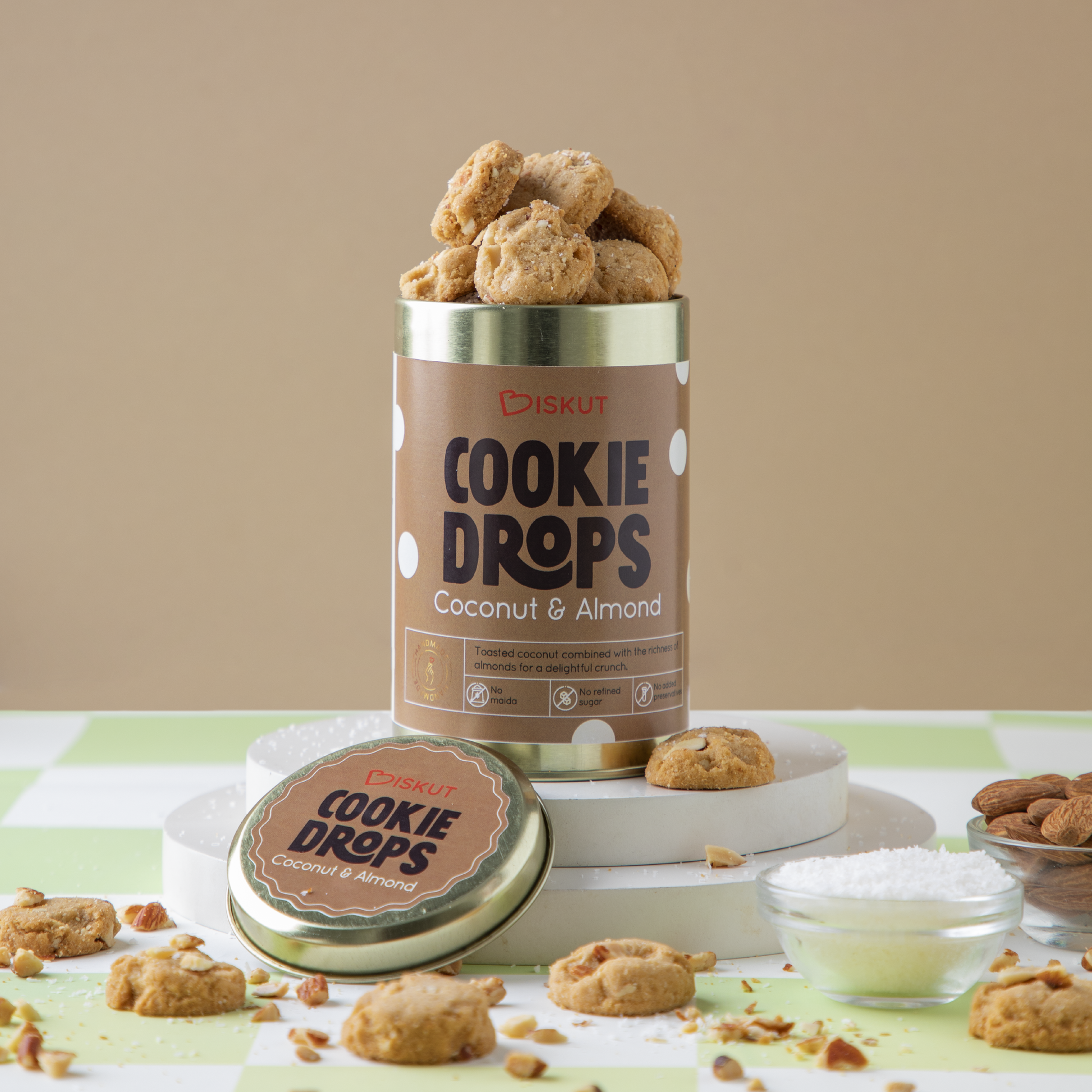 Twin pack of our bestselling dry fruit and nut cookies.